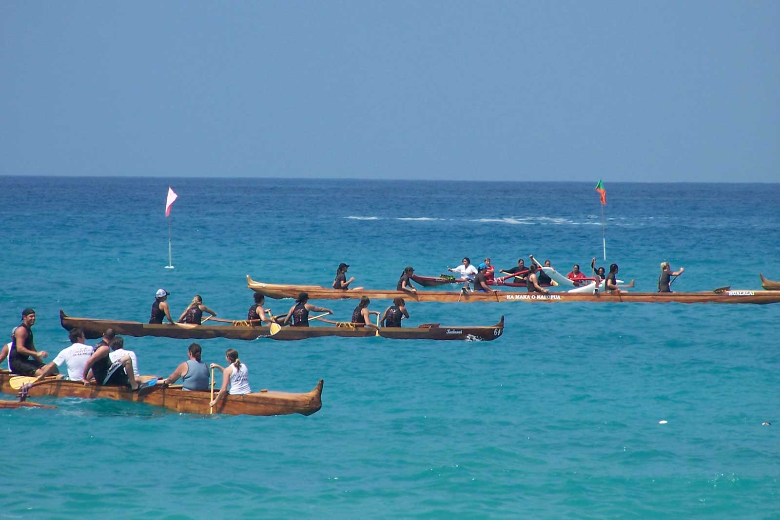 Outrigger Canoe Race Hawaii Pictures