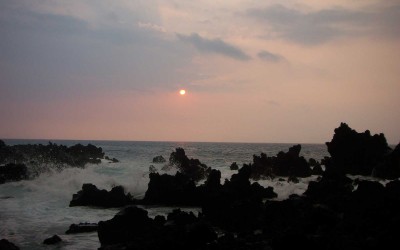 Manini Beach Sunset