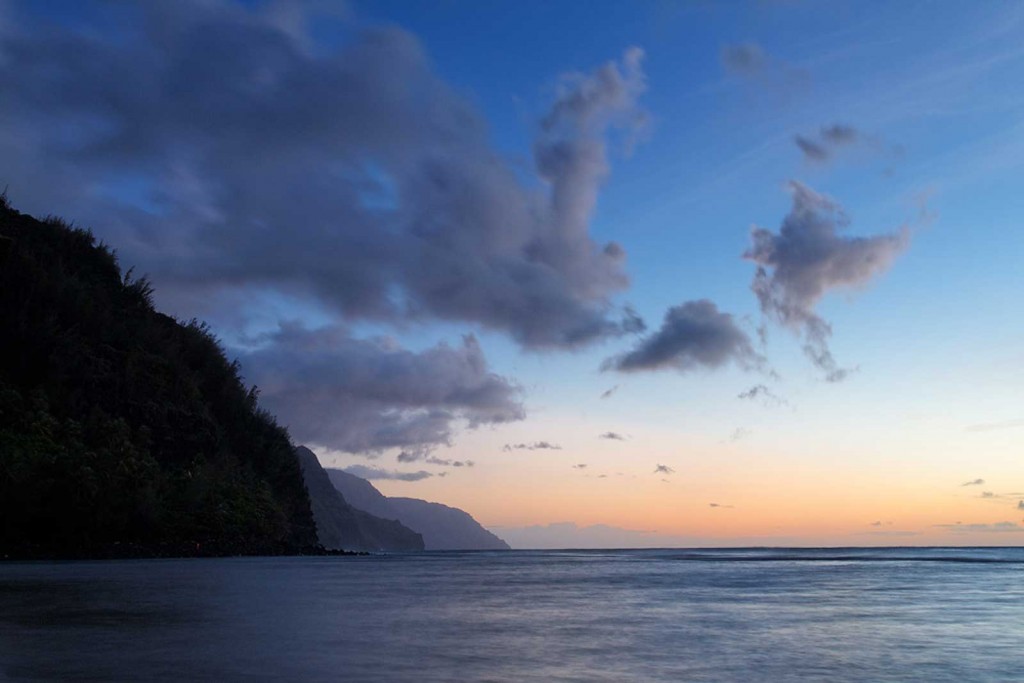 Na Pali Coast Sunset, Kauai