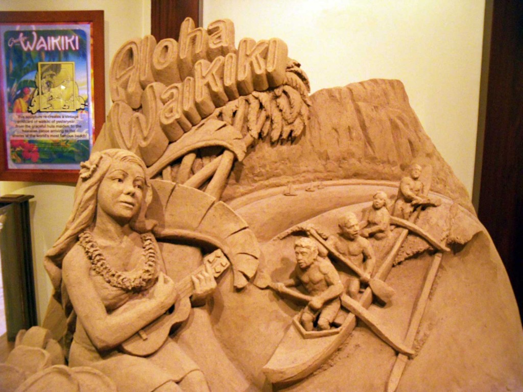 Sheraton Waikiki Sand Sculpture