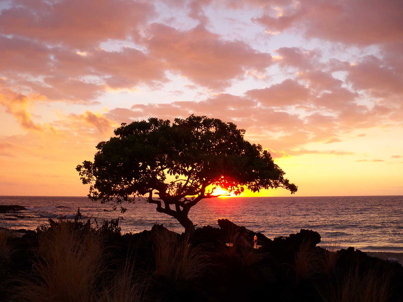 Kua Bay Beach Sunset - Hawaii Pictures