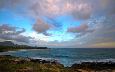 Kauai Grand Hyatt Beach Sunset