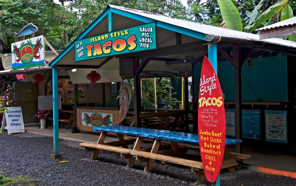 Nahiku Fish Tacos, Road to Hana
