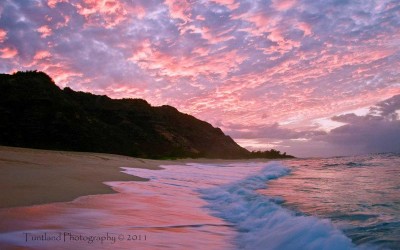 Oahu Beach Sunrise, Heaven on Earth