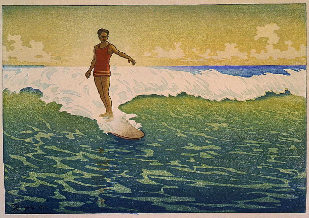 Hawaii Honolulu Surfer, Bartlett