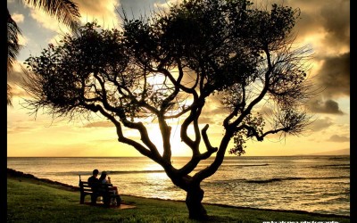 Ala Moana Beach Sunset, Oahu