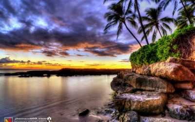 Hawaii Secret Beach, Koolina Sunset