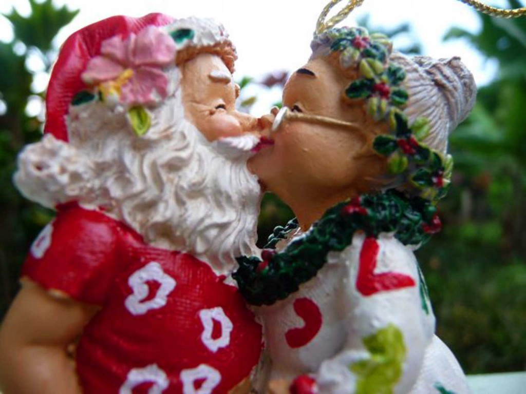 Hawaii Santa And Mrs Claus