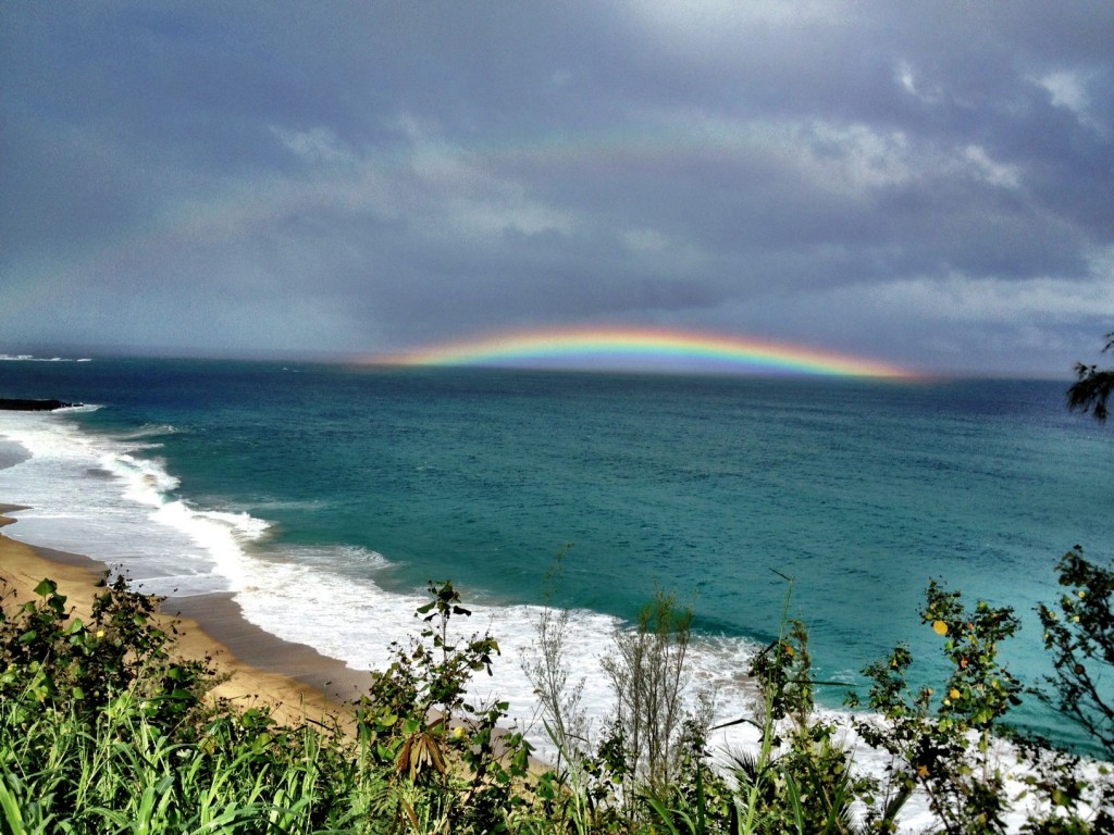 Lumahai Kauai Rainbow