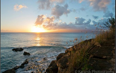 Honolua Bay, Maui at Sunset