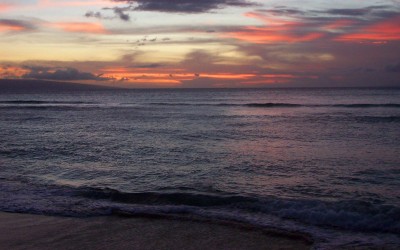 Launiupoko Maui Sunset