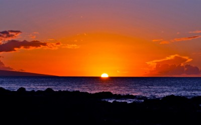 Sunset-Maui-Napili Bay